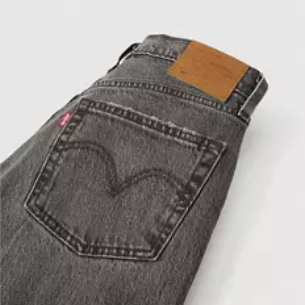 Levi's Premium 501® ORIGINAL FIT WOMEN'S JEANS Grey/Black Size 30x32